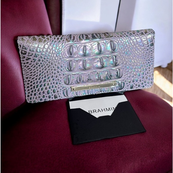 Brahmin Handbags - Brahmin Leather Ady Wallet Violet